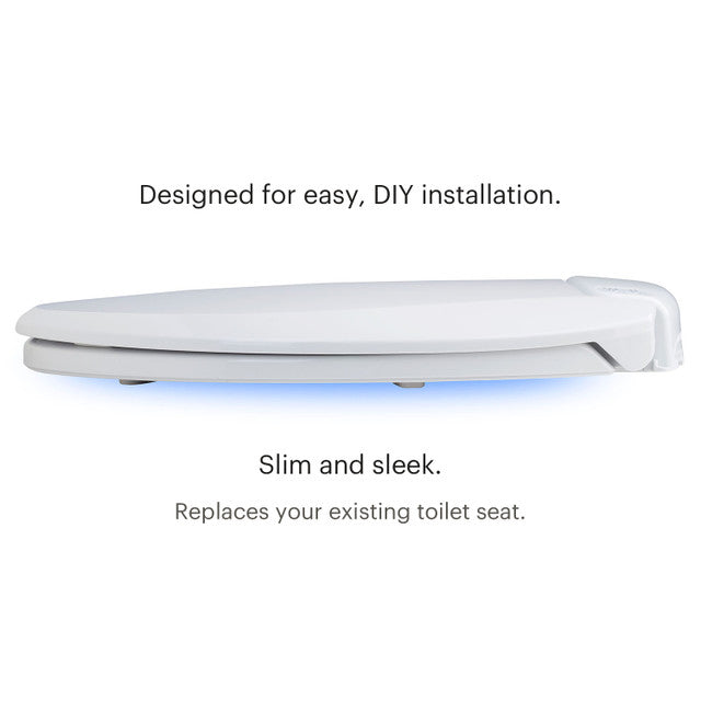 Brondell LumaWarm Heated Toilet Seat with Nightlight