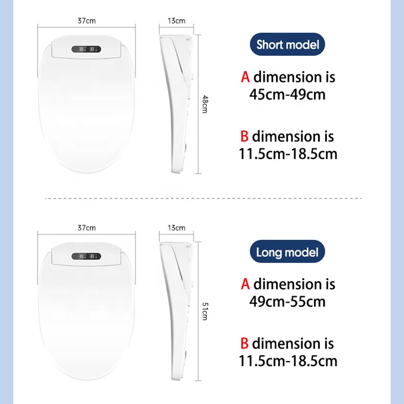 WELLBLUE European Style Smart Toilet Bowl Hot Selling Wholesale Remote Control