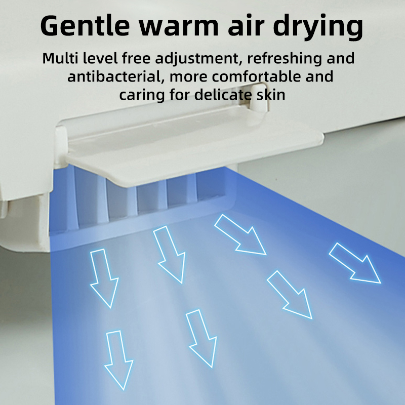 Intelligent Smart Toilet with Heated Elongated Seat, Auto Flush Technology