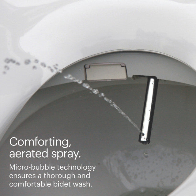 Brondell Swash 1000 Luxury Bidet Toilet Seat with Remote Control