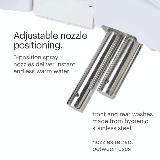 Brondell Swash 1000 Luxury Bidet Toilet Seat with Remote Control