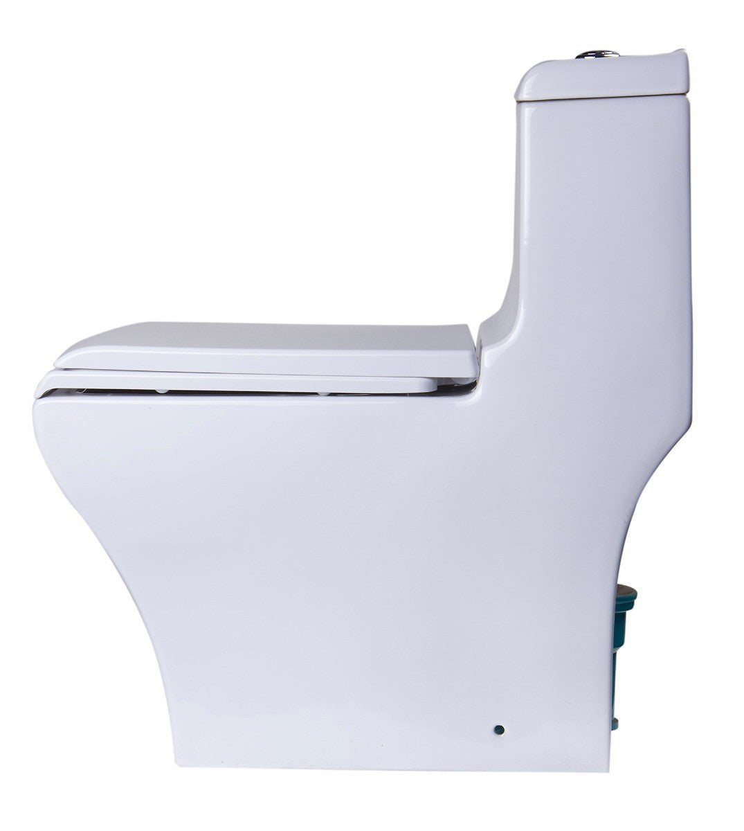 EAGO TB356 White Dual Flush High Efficiency Low Flush Eco-Friendly Toilet