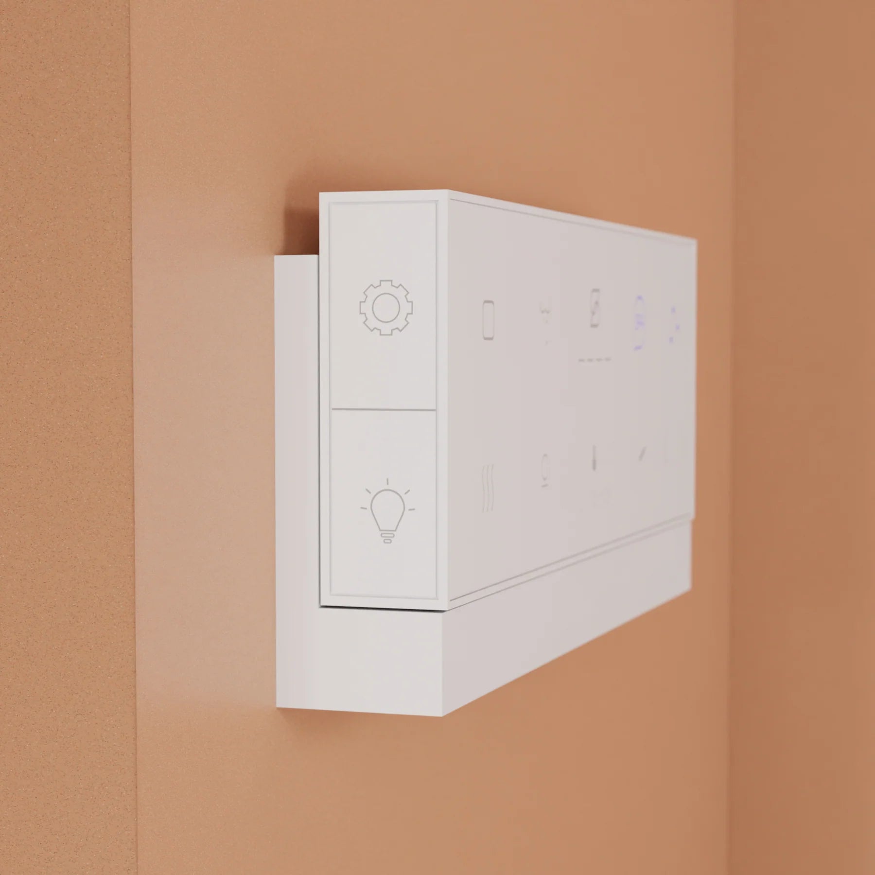 Trone Tahum - STCH Smart Bidet Toilet with ToeTouch, Auto Open, White