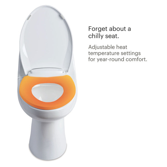 Brondell LumaWarm Heated Toilet Seat with Nightlight