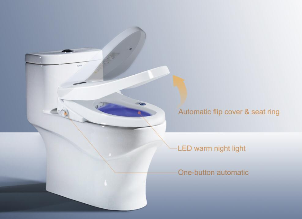WELLBLUE European Style Smart Toilet Bowl Hot Selling Wholesale Remote Control