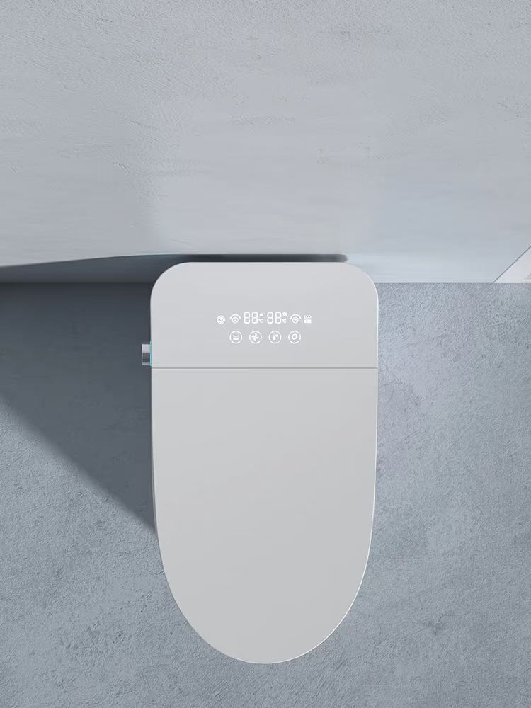 Modern Smart Toilet Ceramic Body Remote Control Seat Heating Automatic Flush