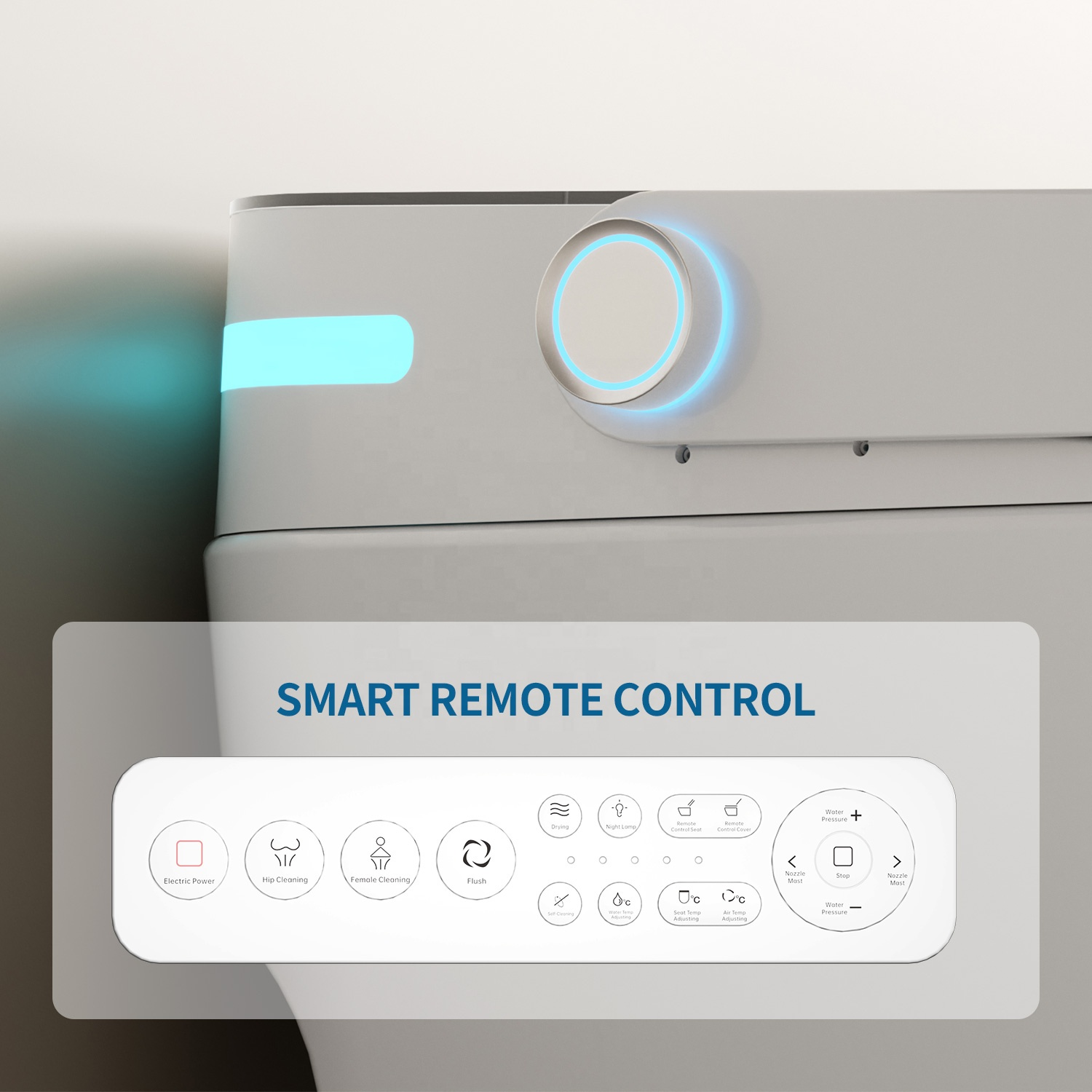 Modern Smart Toilet Bidet Touchless Sanitary Intelligent WC Toilet Bowl