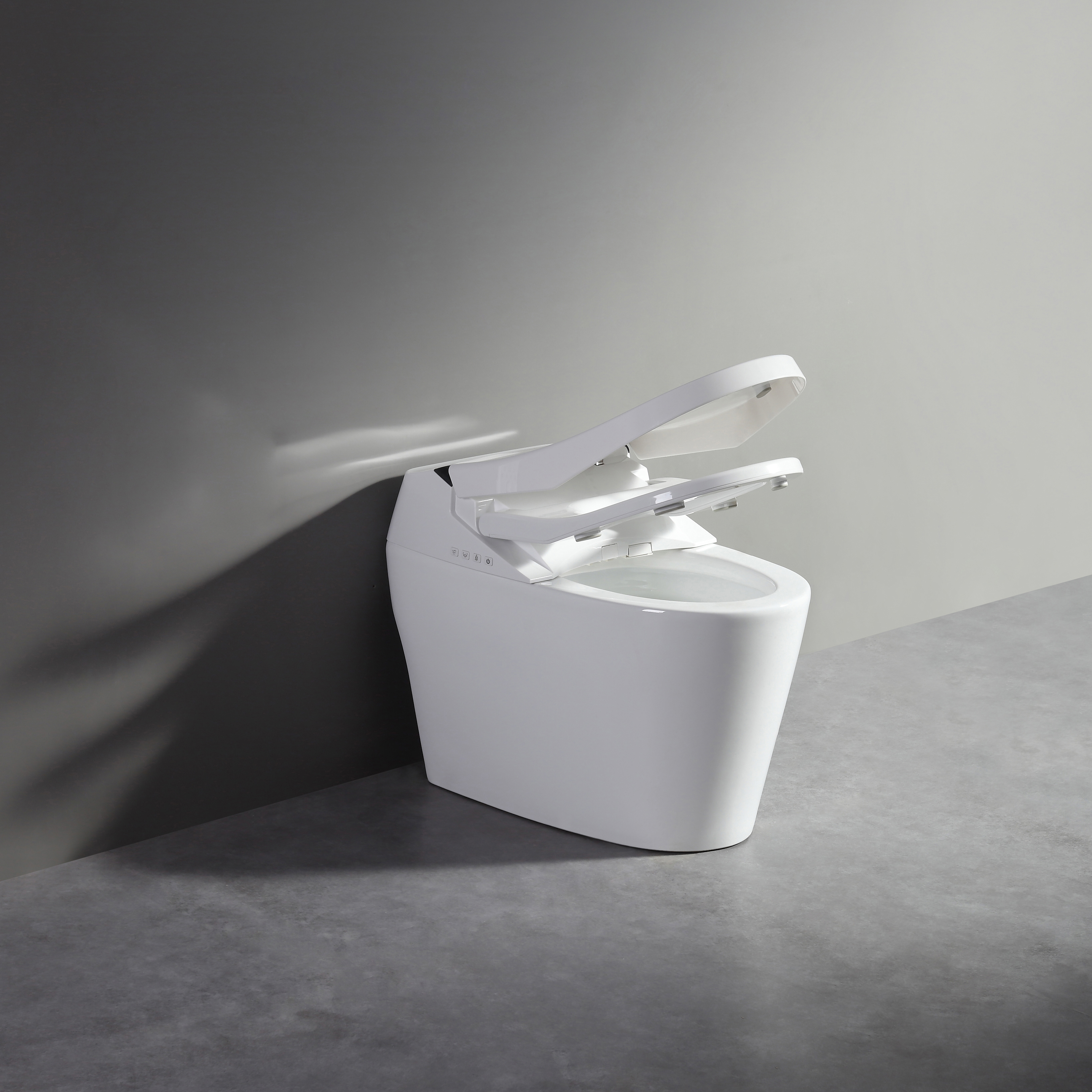 Sanitary Ware Ceramic Bidet Smart Toilet Floor Mounted Air-drying Remote Control