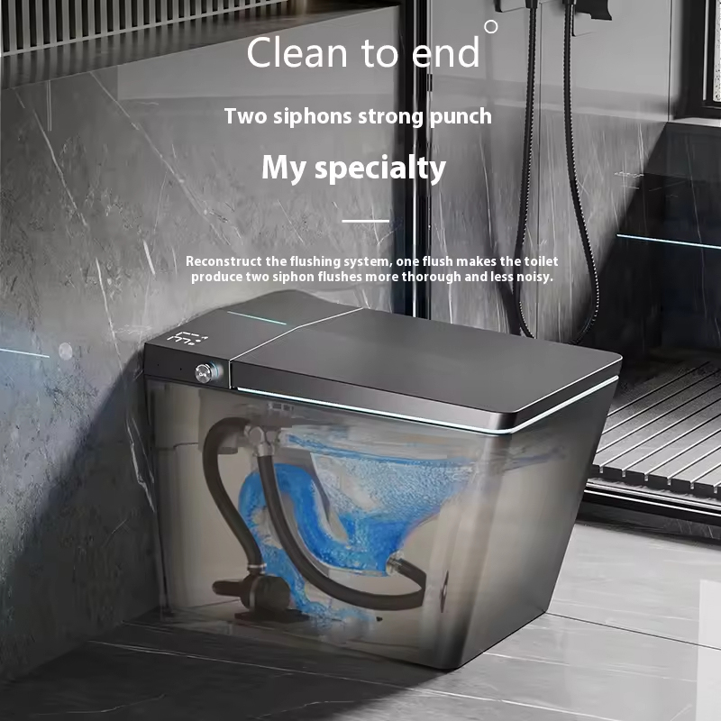 2025 New Luxury Tankless Electric Bidet Heated Floor Mounted