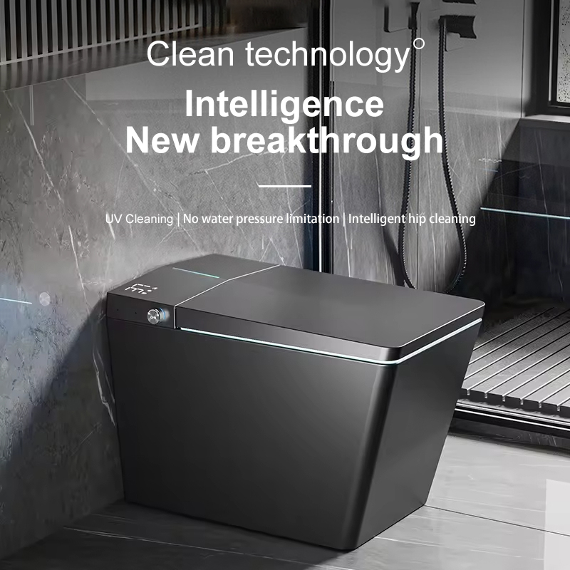 2025 New Luxury Tankless Electric Bidet Heated Floor Mounted