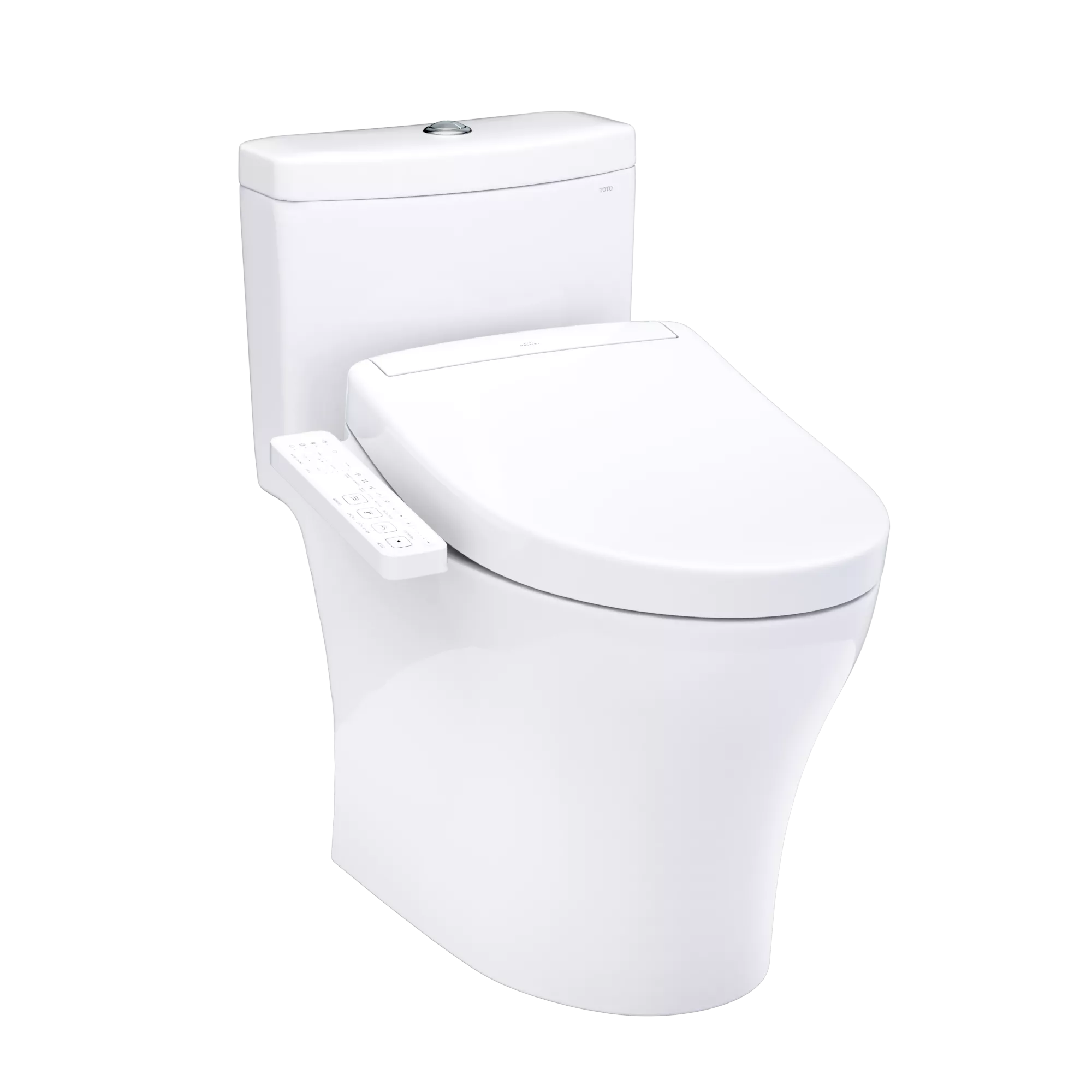 TOTO Aquia® IV WASHLET®+ S2 One-Piece Toilet - 1.28 GPF/0.9 GPF
