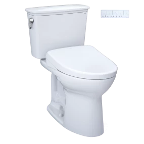 Drake® Transitional WASHLET®+ S7A Two-Piece Toilet - 1.28 GPF - Universal Height - 10" Rough-in