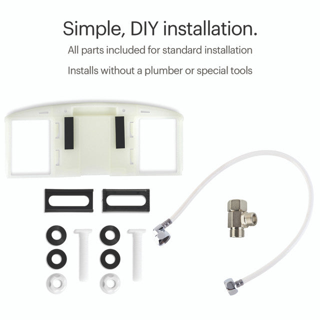 Brondell Swash 1000 Luxury Bidet Toilet Seat with Remote Control