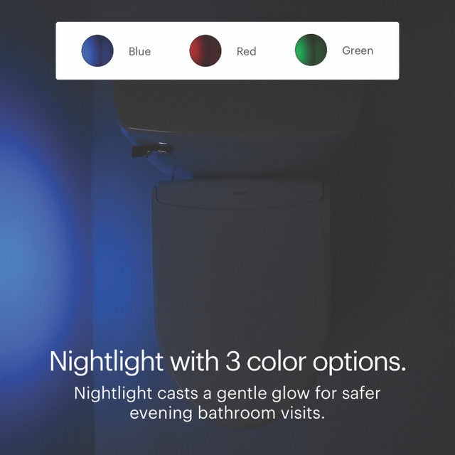 Brondell Swash Thinline T44 Luxury Bidet Toilet Seat with Remote Control