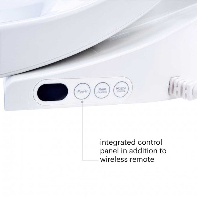 Brondell Swash 1000 Luxury Bidet Toilet Seat with Remote Control