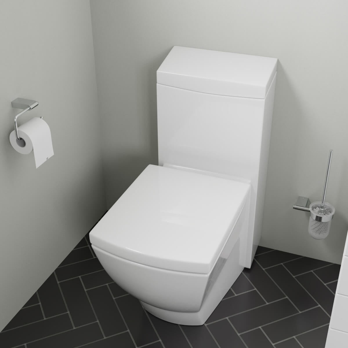 EAGO TB336 Modern One Piece High Efficiency Low Flush Eco Friendly Toilet