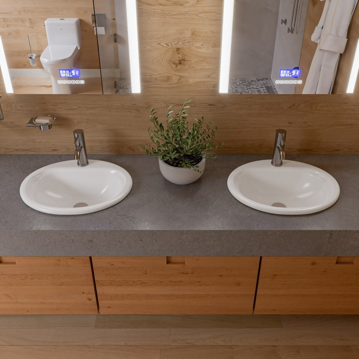 EAGO TB353 One Piece Dual High Efficiency Low Flush Eco-Friendly Toilet