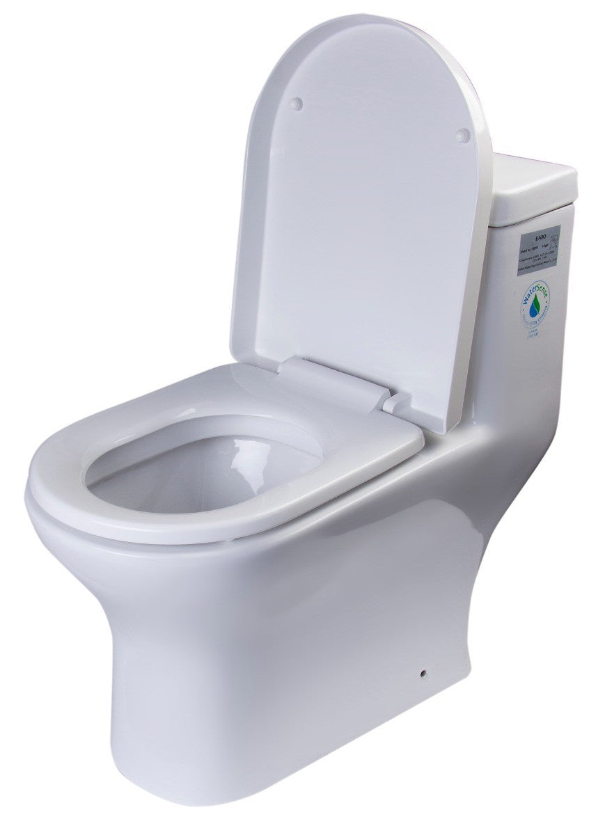 EAGO TB353 One Piece Dual High Efficiency Low Flush Eco-Friendly Toilet