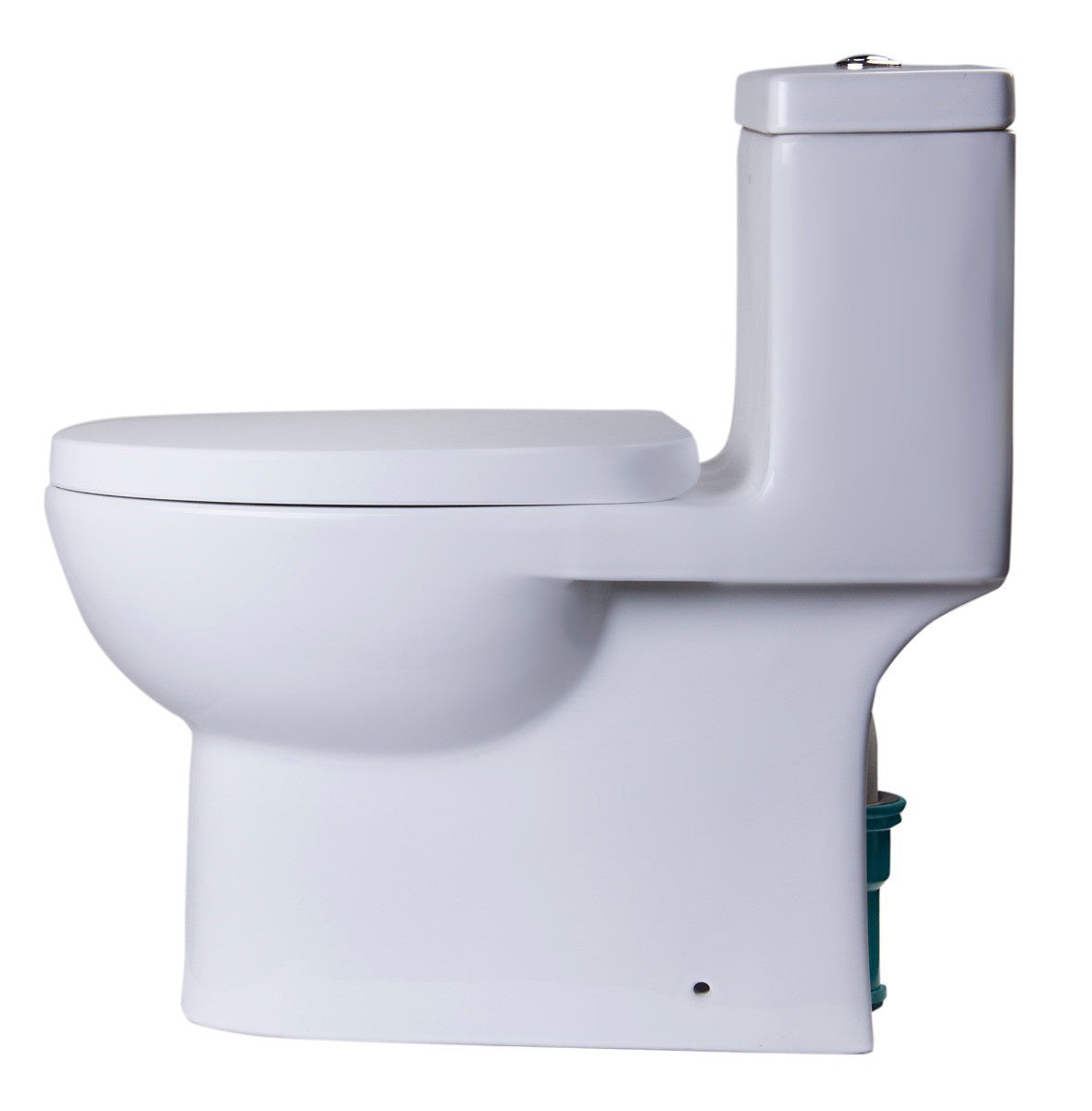 EAGO TB359 Dual Flush High Efficiency Low Flush Eco-Friendly White Toilet